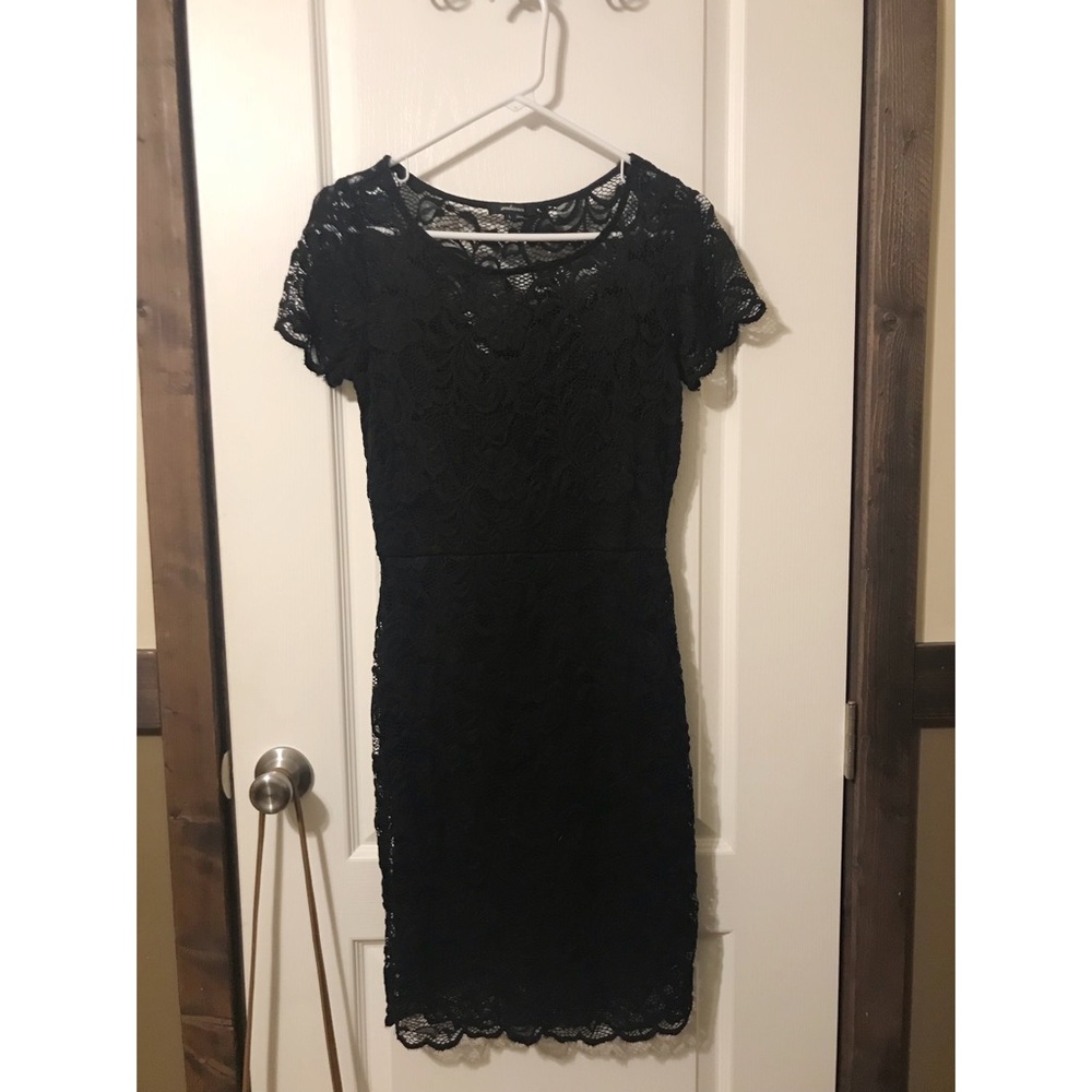 Black Lace Dress